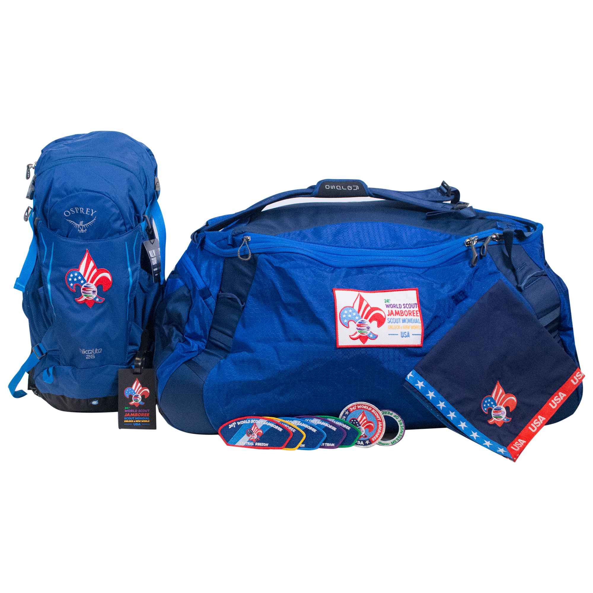 24th World Scout Jamboree 2019 Boy Scout Badge USA WSJ luggage bag tag x 2 Lim 